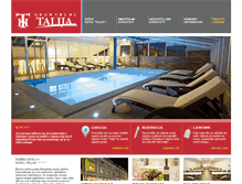 Tablet Screenshot of hoteltalija.com